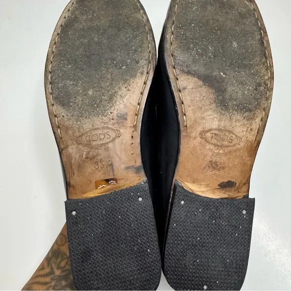 ‼️SALE‼️ Tod’s Classic Black Leather Penny Loafers