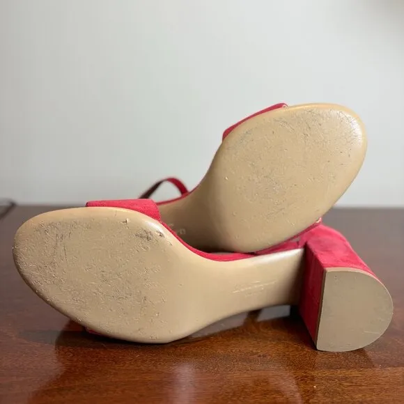 Salvatore Ferragamo Vara Block Heel Sandals