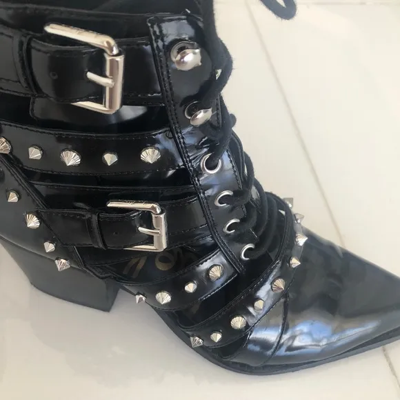 Sam Edelman Ankle Boots Booties- 8.5.  With. 3” heel
