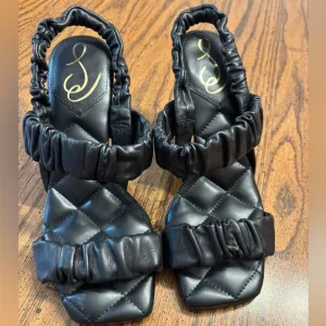 Sam Edelman black sling back sandals size 7