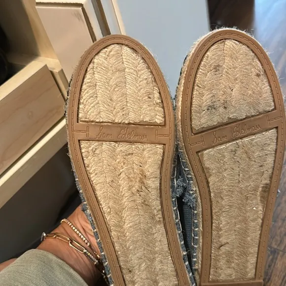 Sam Edelman Cap-toe Espadrilles Size 39.5 or 8.5 US