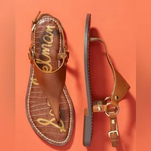 Sam Edelman Greta Sandal Size 8.5 Thong Leather