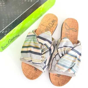 Sam Edelman Heidi Striped Knot Sandals 8