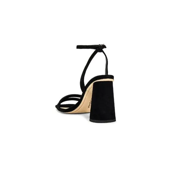 Sam Edelman Kia Sandals in Black Suede 8 With Box Womens High Heels