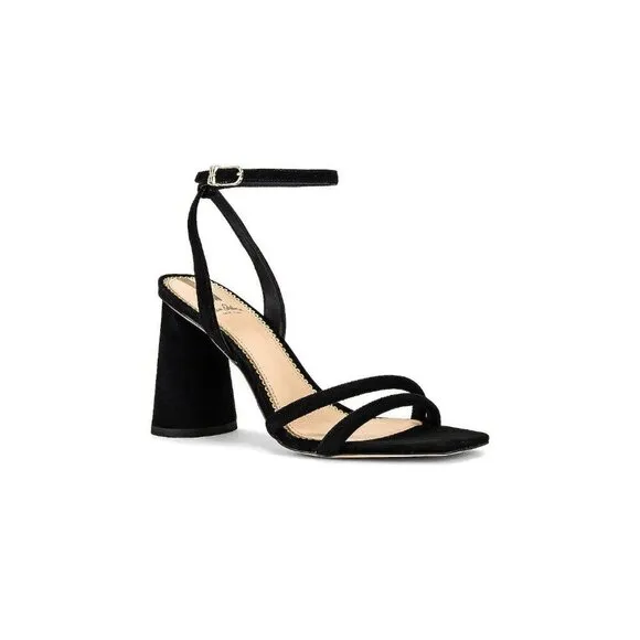 Sam Edelman Kia Sandals in Black Suede 8 With Box Womens High Heels