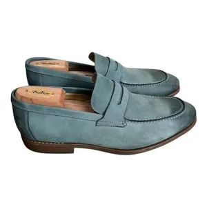 Sandro Moscoloni Fred Leather Penny Slip On Loafers Men Size 10.5 D