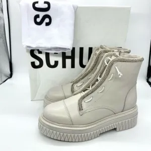 Schutz Amirah Boots in Pearl