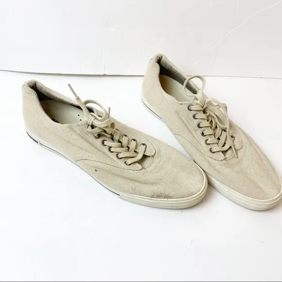 SeaVees | Hermosa Plimsoll Standard Sneakers in Linen