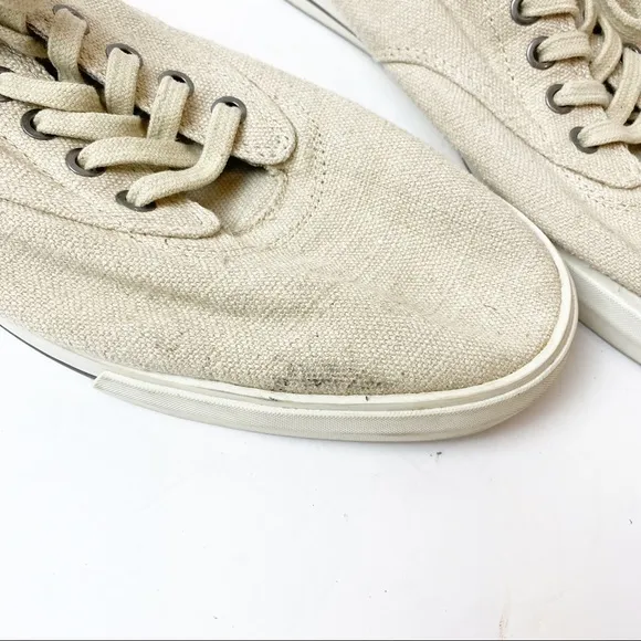 SeaVees | Hermosa Plimsoll Standard Sneakers in Linen
