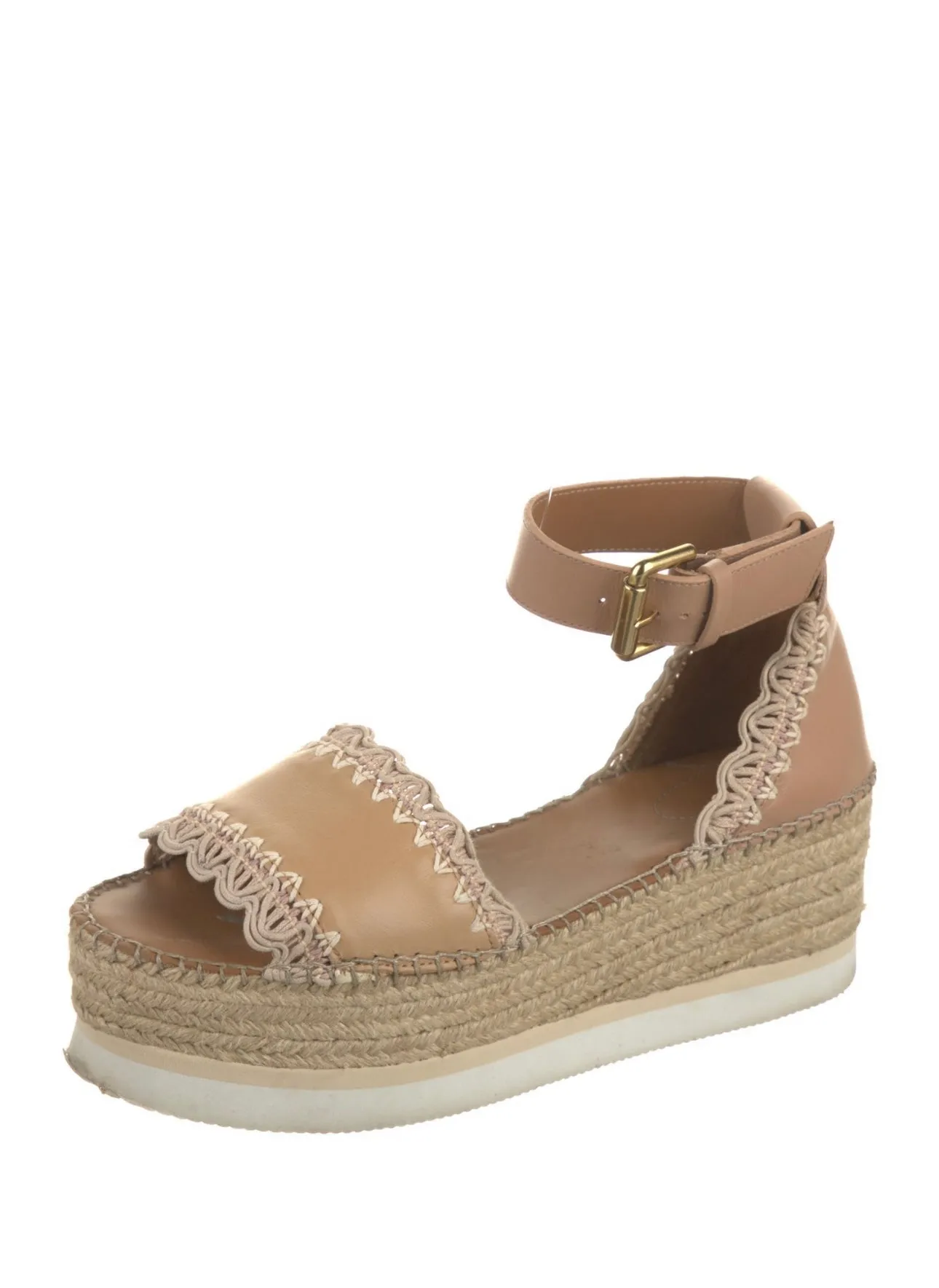 See by Chloé
Leather Braided Accents Espadrilles