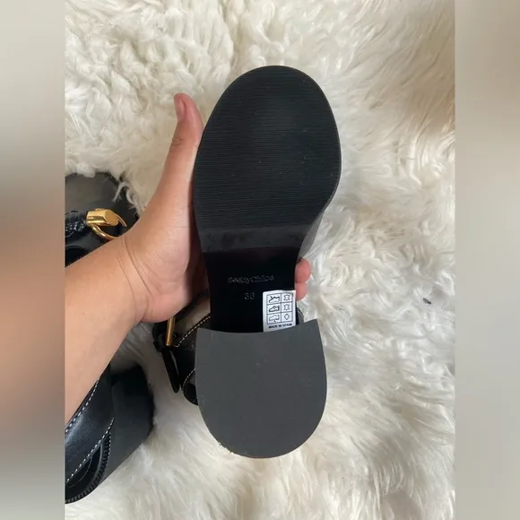 see by choe lylia sandals back color size 36