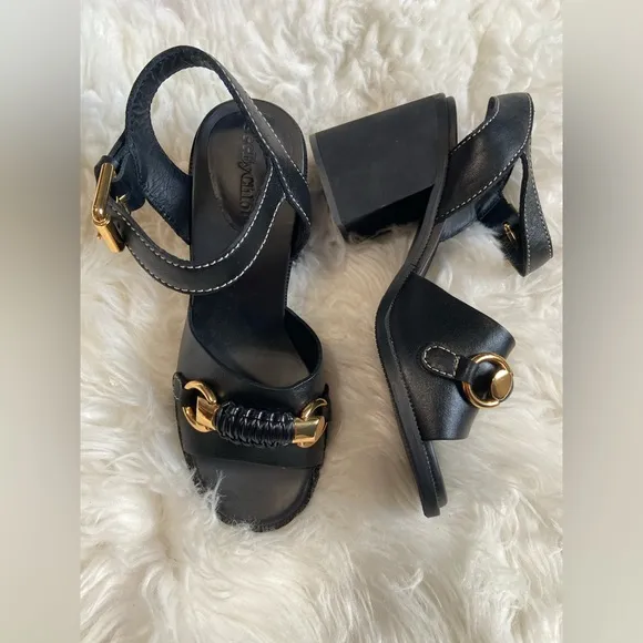 see by choe lylia sandals back color size 36