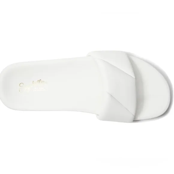 Seychelles Trilogy Slide Sandal in White $99 Sz 8