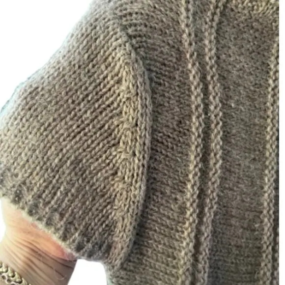 Silvia Novelli Noba Women's Italian Wool Tunic Sweater Made in Italy Size Small