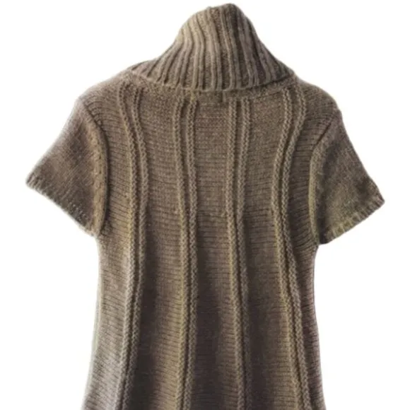 Silvia Novelli Noba Women's Italian Wool Tunic Sweater Made in Italy Size Small