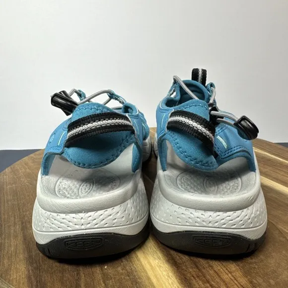 Size 11 - Keen Astoria West Sandals Women's Blue Closed Toe Slip Resistant EUC