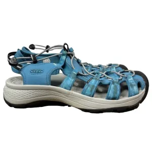 Size 11 - Keen Astoria West Sandals Women's Blue Closed Toe Slip Resistant EUC