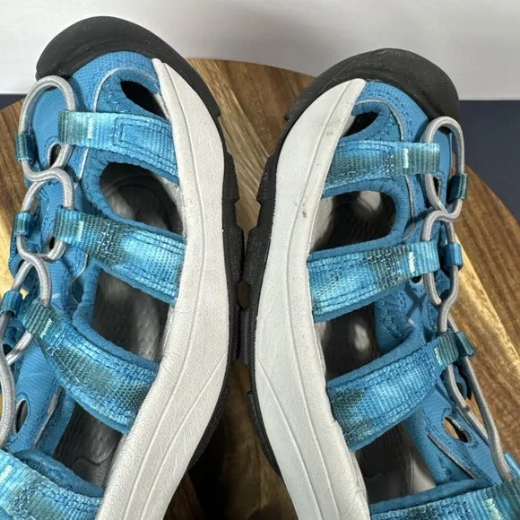 Size 11 - Keen Astoria West Sandals Women's Blue Closed Toe Slip Resistant EUC