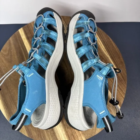 Size 11 - Keen Astoria West Sandals Women's Blue Closed Toe Slip Resistant EUC