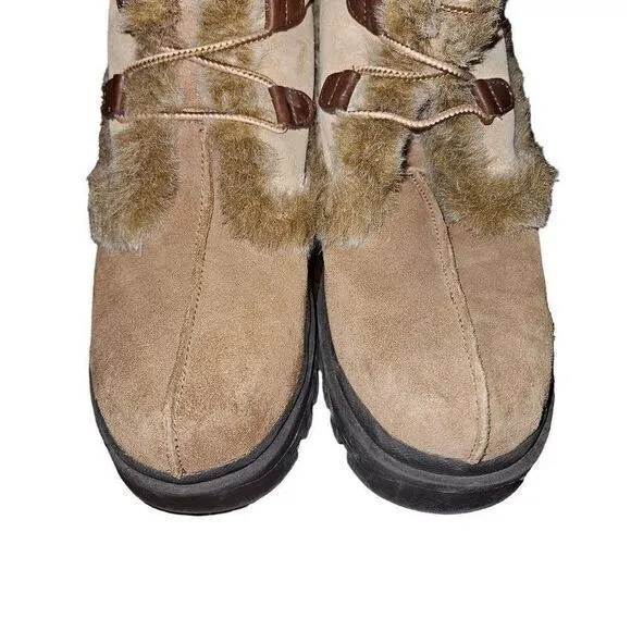 Sketchers‎ platform fur boots