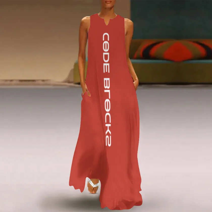 Sleeveless Ankle Long Dress GQ