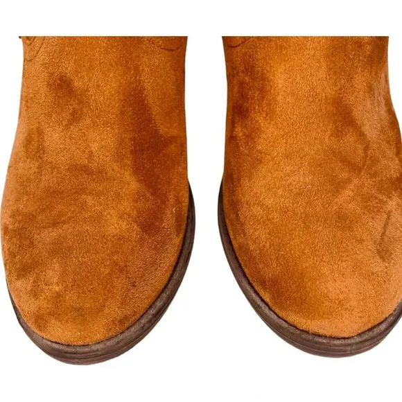 Soda Elvo-S Mid-calf Boots with Side Fringe