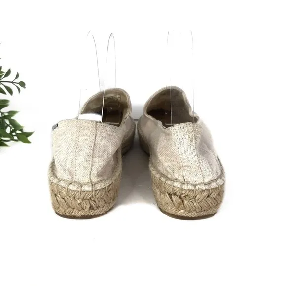 SOLUDOS Cherry On Top Platform Smoking Slippers Espadrilles 11
