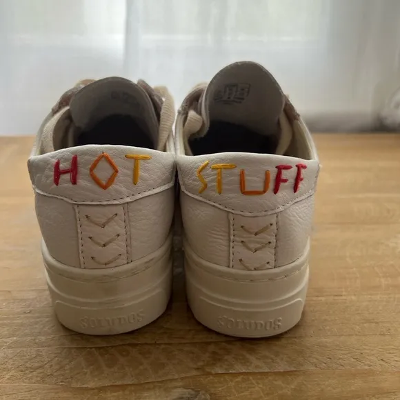 Soludos Ibiza Platform sneaker Hot Stuff women’s size 6.5