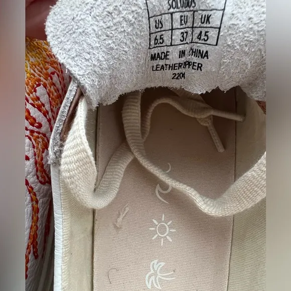 Soludos Ibiza Platform sneaker Hot Stuff women’s size 6.5