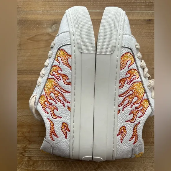 Soludos Ibiza Platform sneaker Hot Stuff women’s size 6.5