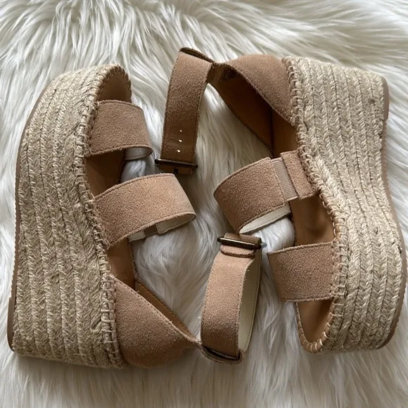 Soludos Palma Platform Sandal in Blush