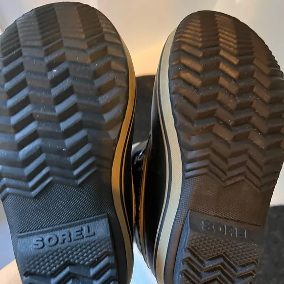 Sorel Black Rain and Snow Boots with Waterproof Material - black - size 13