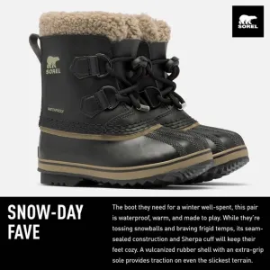 Sorel Black Rain and Snow Boots with Waterproof Material - black - size 13
