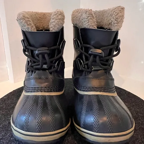 Sorel Black Rain and Snow Boots with Waterproof Material - black - size 13