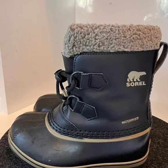 Sorel Black Rain and Snow Boots with Waterproof Material - black - size 13