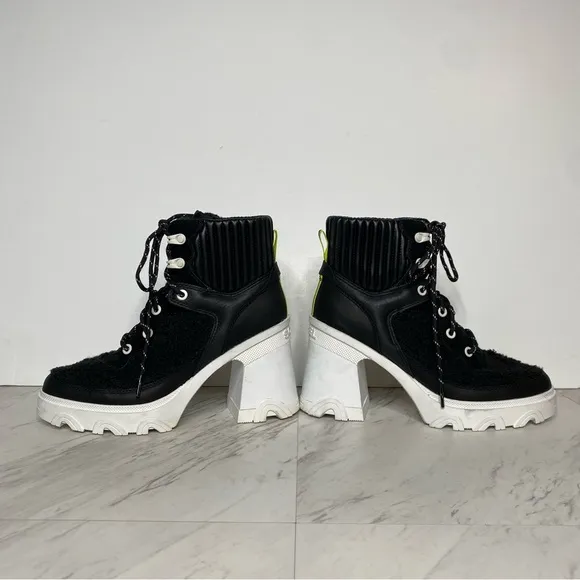 Sorel Brex Cozy Lace Up Heeled Boot 7