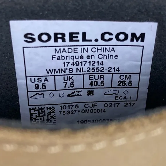 Sorel Dacie Leather Waterproof Lugged Chunky Block Heel Ankle Boots