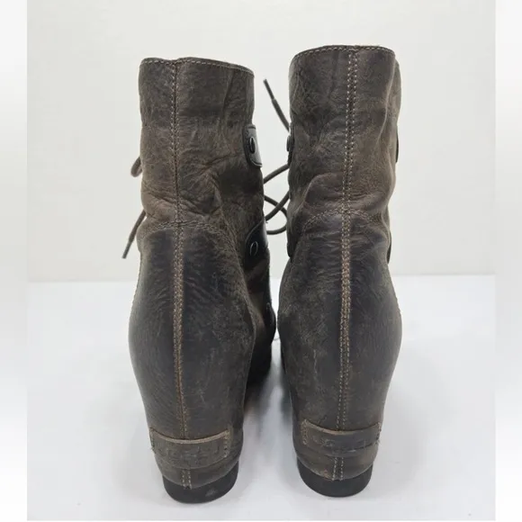 Sorel Joan of Arctic Wedge Mid Calf Boots Booties Shoes Womens Size 7 Brown