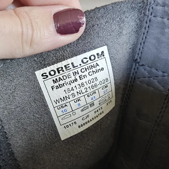 Sorel Major Pull On Mid Calf Moto Buckle Boots