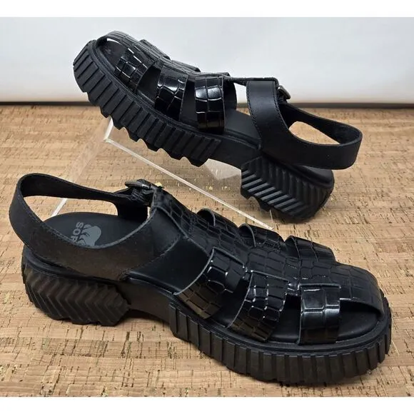 Sorel‎ Ona Streetworks Fisherman Sandals Womens 7 Platform Chunky