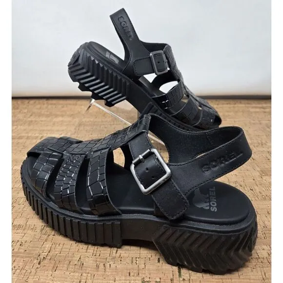 Sorel‎ Ona Streetworks Fisherman Sandals Womens 7 Platform Chunky