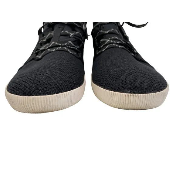 Sorel Womens Black Sneakers Out N About Size 10 Suede Mesh GUC waterproof