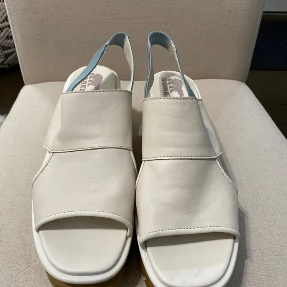 SOREL womens Joanie III slingback wedge sandals size 10