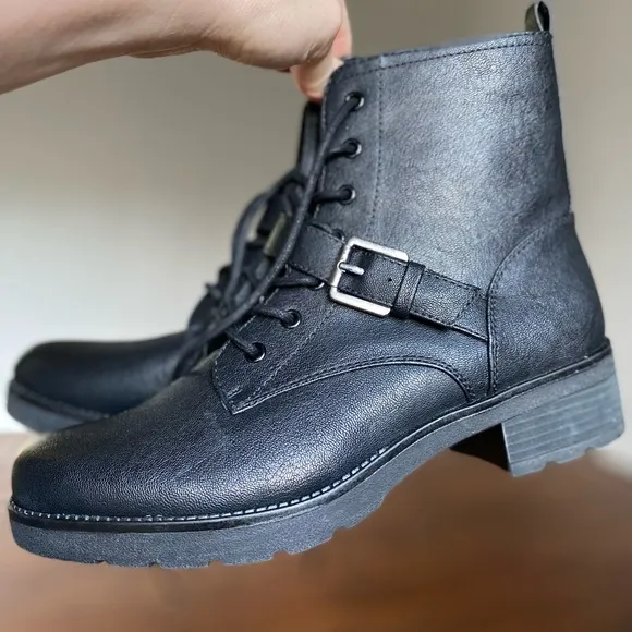 Soul Naturalizer Combat Boots Grunge Edge Streetwear Chunky Core Y2K Boho Artsy