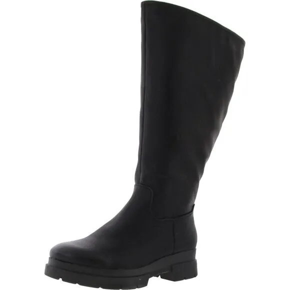 SOUL Naturalizer Womens ORCHIDXWC Black Extra Wide Calf Mid-Calf Boots New