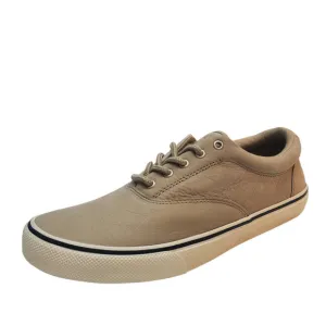 Sperry Men's Casual Shoes Striper II CVO Lace Up Comfort Sneakers 8.5M Oatmeal
