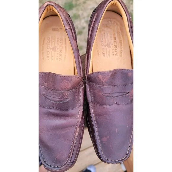Sperry Top-Sider Gold Cup Collection 0544833 Moc Penny Loafers Men's U.S. 8.5 M