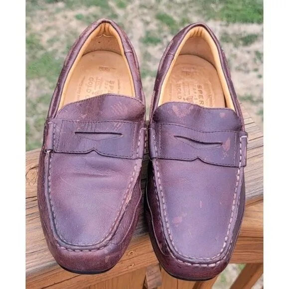 Sperry Top-Sider Gold Cup Collection 0544833 Moc Penny Loafers Men's U.S. 8.5 M