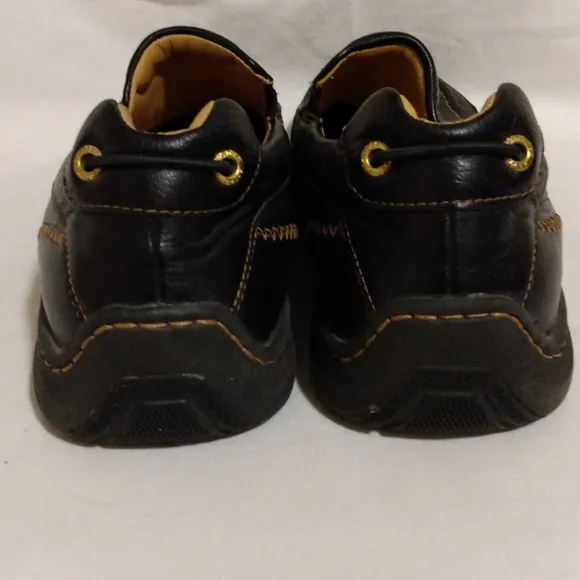 Sperry Topsiders Gold Cup Black Driving Loafers Shoes