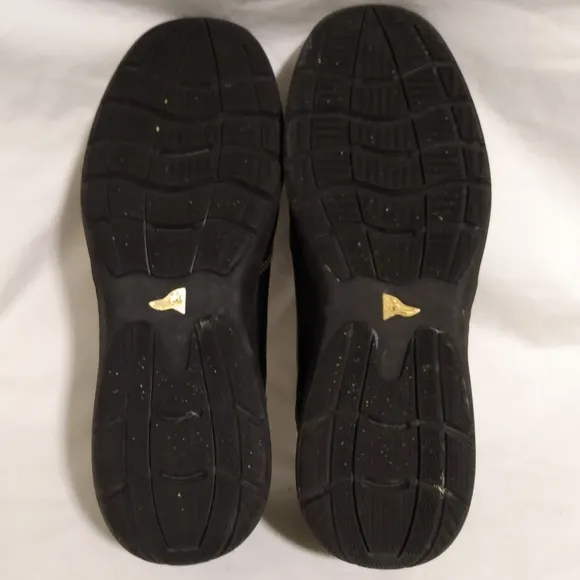 Sperry Topsiders Gold Cup Black Driving Loafers Shoes